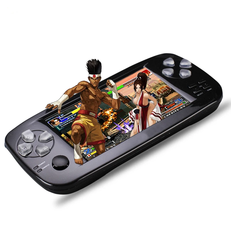 

Pop PAP KIII Retro Mini Game Console Built-in 3000 Classic Games 16G 4.3" Portable Handheld Game Players Video Support AV Output