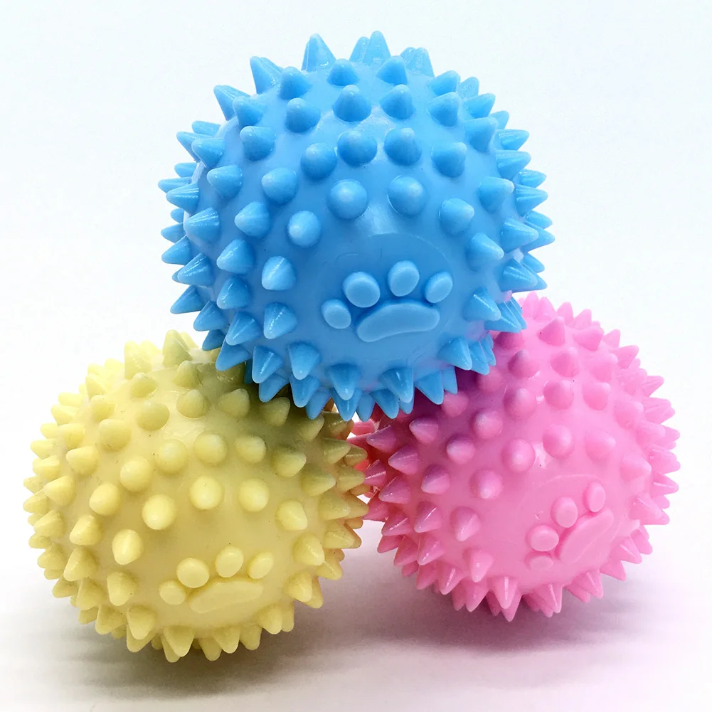 

Dog Chew Toy Molar Teeth Cleaning Hedgehog Ball Pet Puppy Interactive Balls Bite Resistant Extra-tough Tooth Clean Toys Ball