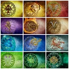 Алмазная живопись Huacan с 12 созвездиями, домашний декор, вышивка из страз, мозаика, пейзаж со знаками Зодиака, искусство из страз