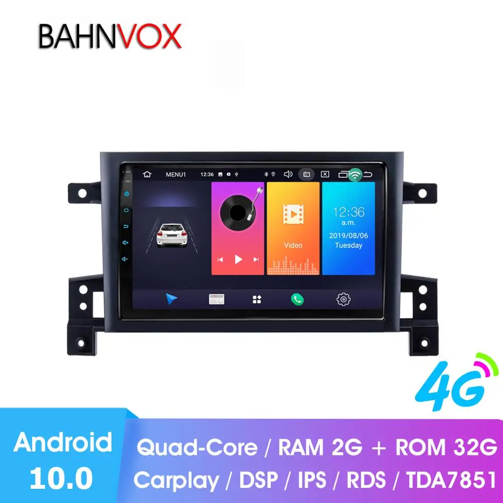 9 &quotandroid 10 0 RAM2G Автомобильный gps dvd плеер для suzuki GRAND VITARA 2005 2015 автомобильный Радио
