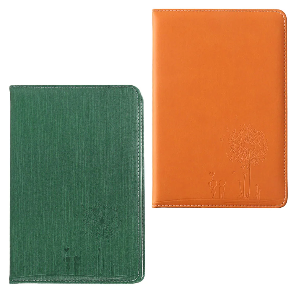

2 шт. креативные блокноты канцелярские принадлежности для студентов дневник простые книги (случайный цвет)