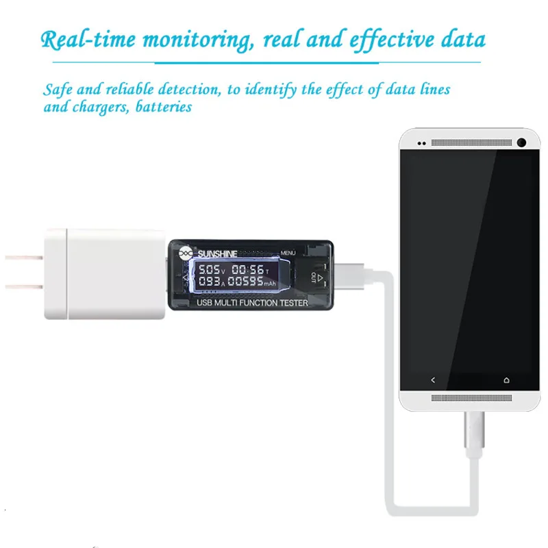 USB тестер для быстрой зарядки внешнего аккумулятора|Аксессуары