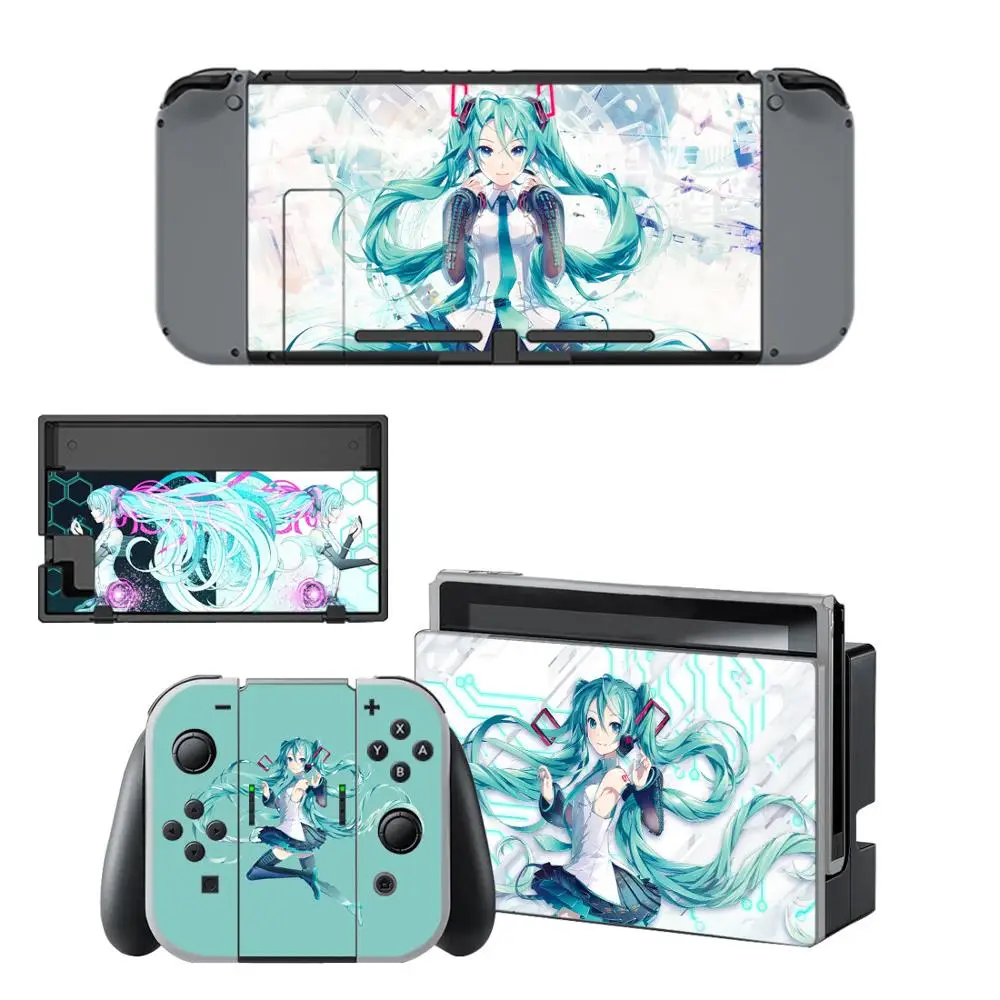 Японское аниме Виниловая наклейка для переключателя с переключателем nintendo Switch