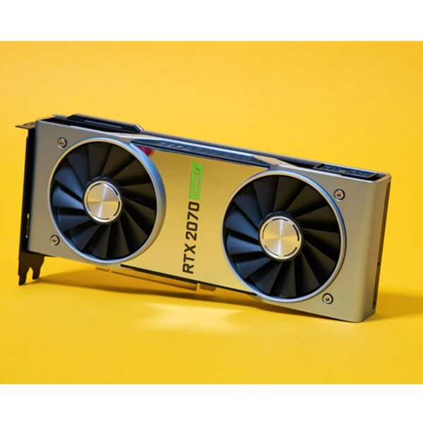 Оригинальная игровая видеокарта Nvidia GPU RTX 2070 8 Гб GDDR6 PCI Express черная/серебристая |