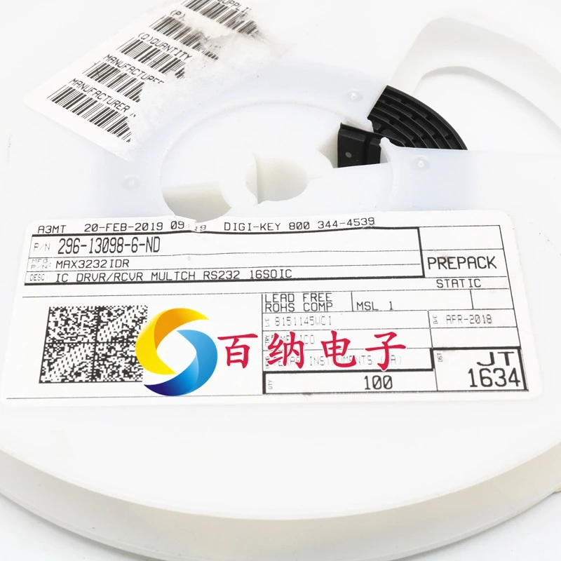 

Бесплатная доставка MAX3232IDR лапками углублением SOP-16 RS-232IC / 10 шт
