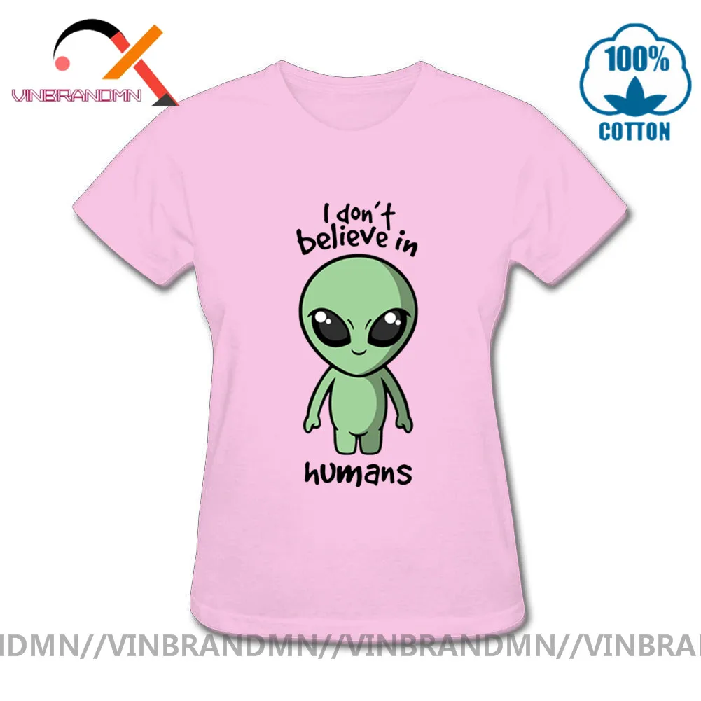 Футболка Aliens don't believe in Human Sci fi футболка с НЛО Science инопланетная Вселенная spaceX to the