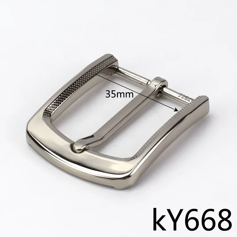 KY668-35mm Meetee 2/5 шт. металлический штырь пряжки ремня для мужские Для женщин 35/40 мм пояс головы DIY Изделия из кожи джинсы Декор аппаратных аксессуары для ванной комнаты - Цвет: KY668-35mm