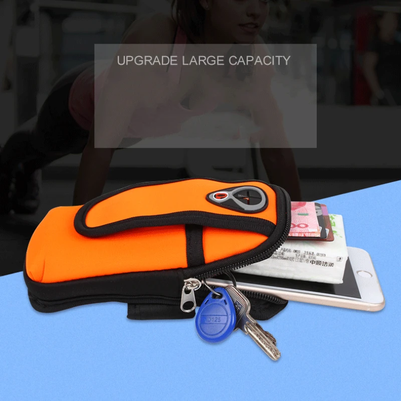 Fitness Cycling Running Arm Bag Android IPhone Multi-function Phone Cover Waterproof Band Outdoor Sports Accessories | Спорт и