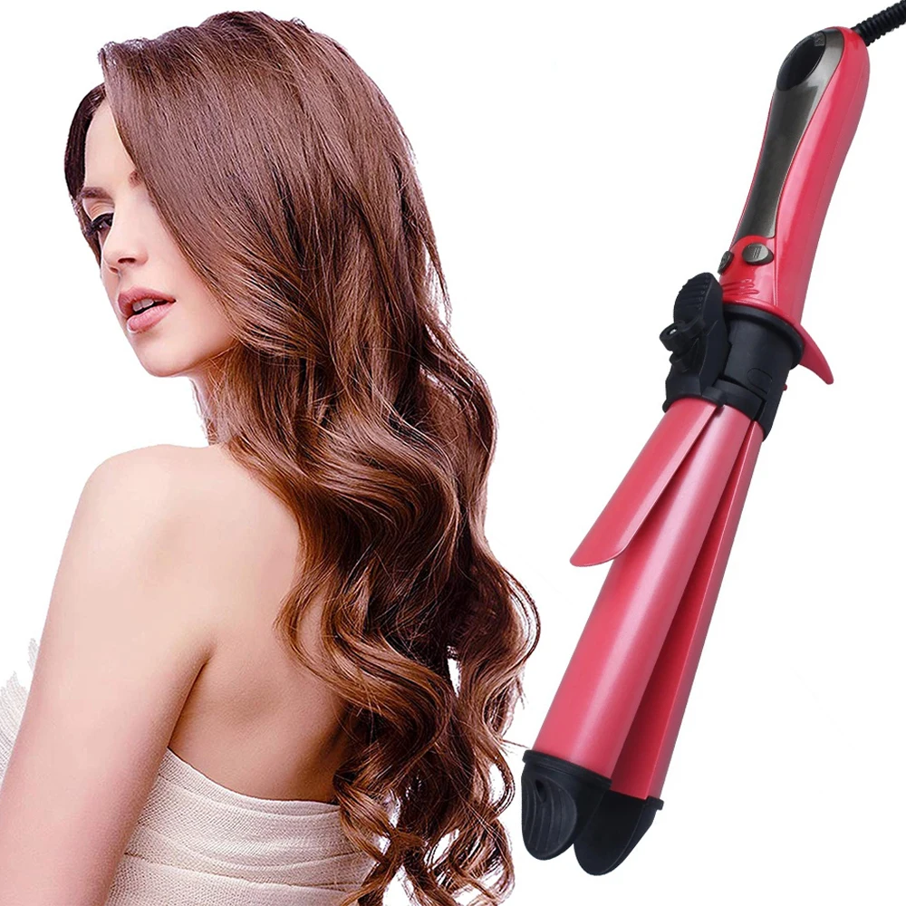 

2 In 1 Professional Flat Hair Iron Ceramic Curling Iron Hair Curler Hair Straightener Wand Curling Iron Hair Straightener Irons