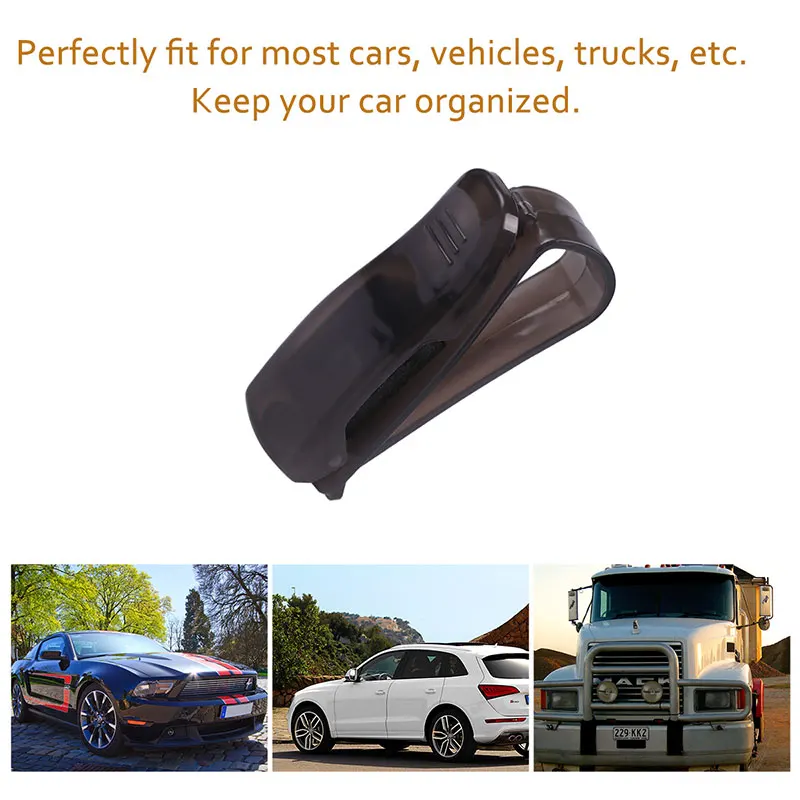 Car Sunshade Glasses Clip Auto Fastener Holders for volkswagen golf 4 ford focus 3 toyota auris seat exeo bmw e46 | Автомобили и