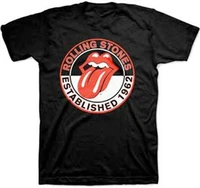 the rolling stones 1962 x large black t shirt