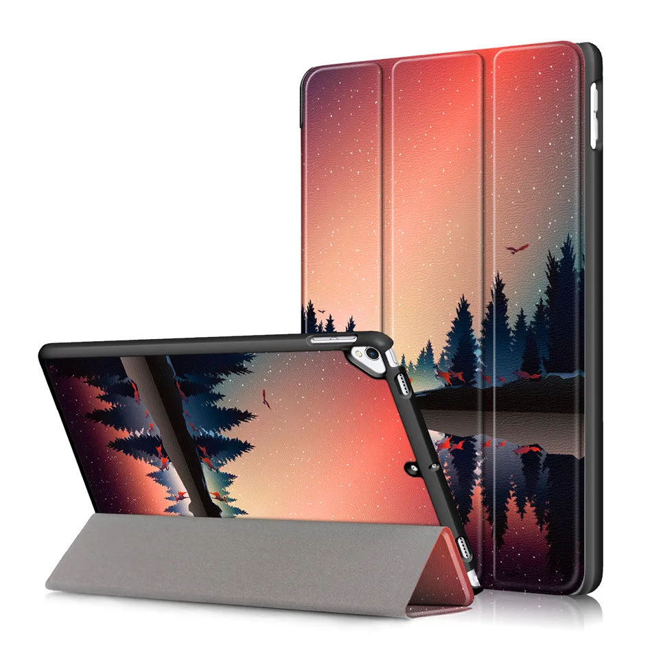 HH Чехол для iPad 10,2 7-го поколения A2200 A2198 A2232 Smart Cover Funda Магнитная Складная подставка оболочка+ защита экрана+ ручка - Цвет: HH