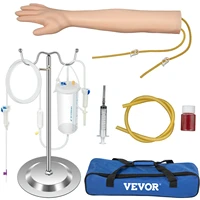 vevor intravenous practice arm kit consists of an arm liquid bottle syringe iv tube for medical sciences teaching resources use