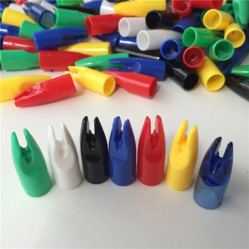 50 штук держатели для стрельбы из лука стекловолокна деревянные бамбуковые