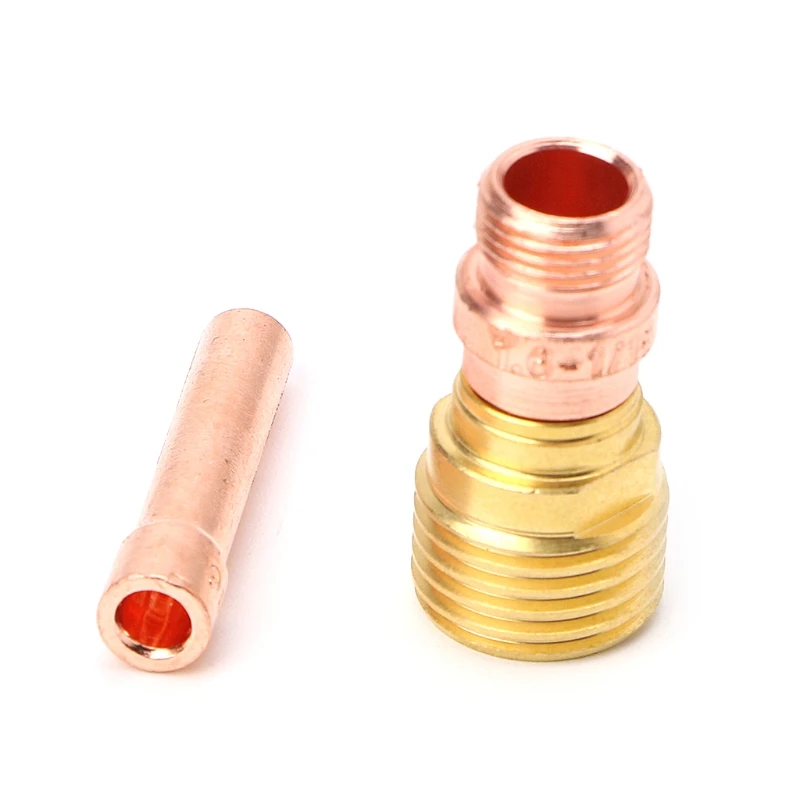 

5 шт. Tig сварочный фонарь Stubby чашки газовое цанговые тела объектив Kit