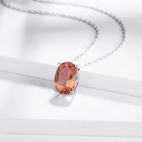 mintybox zultanite gemstone pendants for women solid 925 sterling silver diaspore christmas necklace with chain fine jewelry