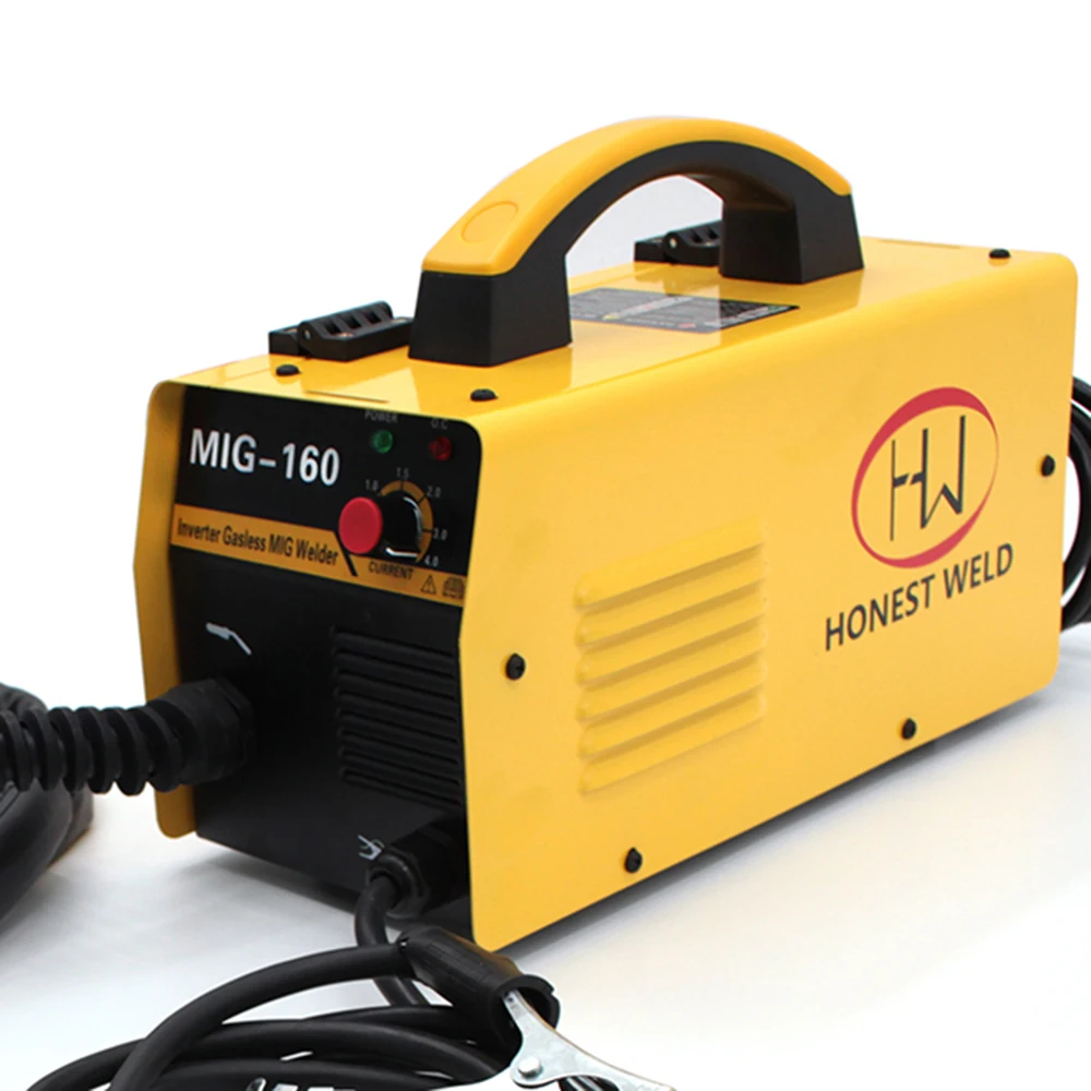 HONEST WELD 220V MIG 160 без газовой проволоки с флюсовой сердцевиной аппарат для сварки