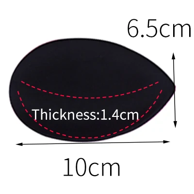 1pair 9 стилей, треугольные/круглые вставки, пушап, подушечки для бюстгальтера, съемный усилитель, женские подушечки для бюстгальтера, мягкая поролоновая губка, купальник, подушечки для бикини, 1 пара - Цвет: 1pair