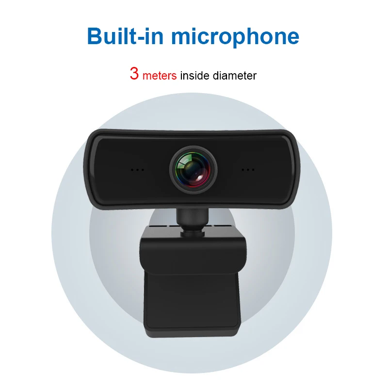 

Webcam HD Computer Pc Web Camera With Microphone Portable Cameras Both Laptop/Desktop/Video Conferencing Live Broadcast