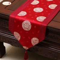 proud rose chinese style satins table runner tablecloth bed runner tea table runner table flag table decoration