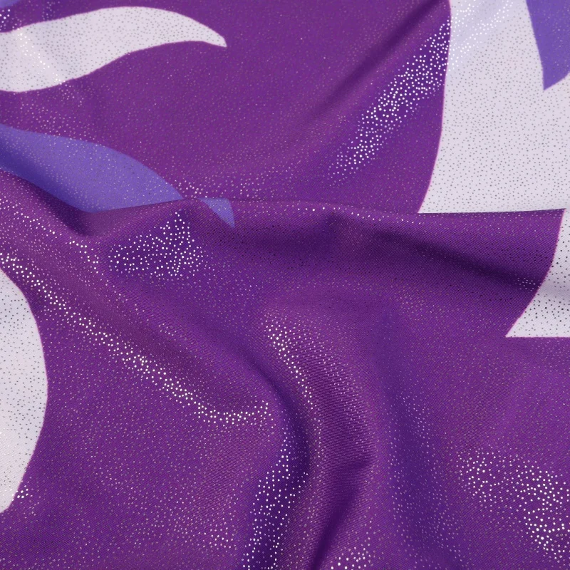 

New Girl Gymnastic Suit Body Suit Ballet Sleeveless petal Glitter Leotards Kids Dance Wear