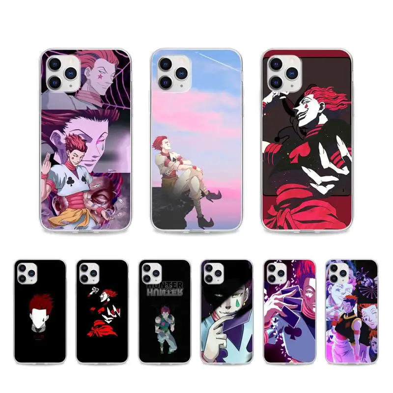 

Hunter X Hunter Anime Hisoka Morow Phone Case For Huawei P30 P20 Pro P40 Mate 20 Lite P Smart Z Y5 Y6 Y7 2019 Transparent Funda