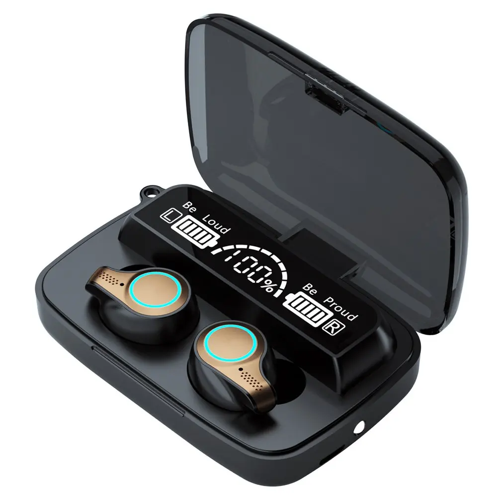 

Wireless Earphones Bluetooth5.1 Headphone Gaming Headset Low Latency Dual-mode Stereo Sound Sports Earbuds LED Display Earphones