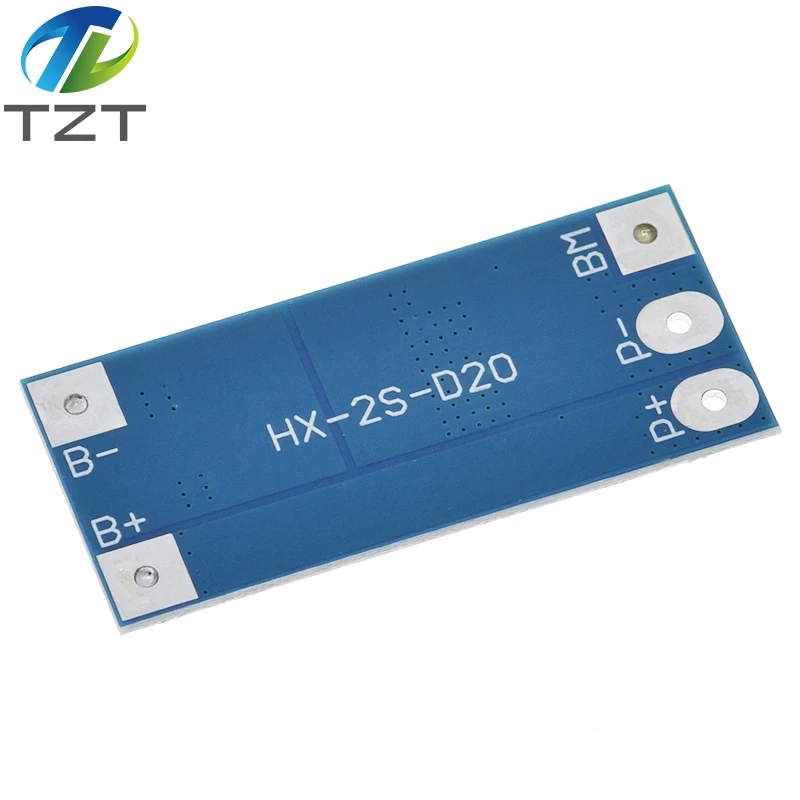 Защитная плата литиевой батареи 2S 10A 7 4 V 18650 8 сбалансированная функция/Защита от
