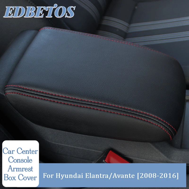 Чехол для подлокотника автомобиля для Hyundai Elantra/Avante i35 2008-2016 матовая пылезащитная подушка интерьерные аксессуары.