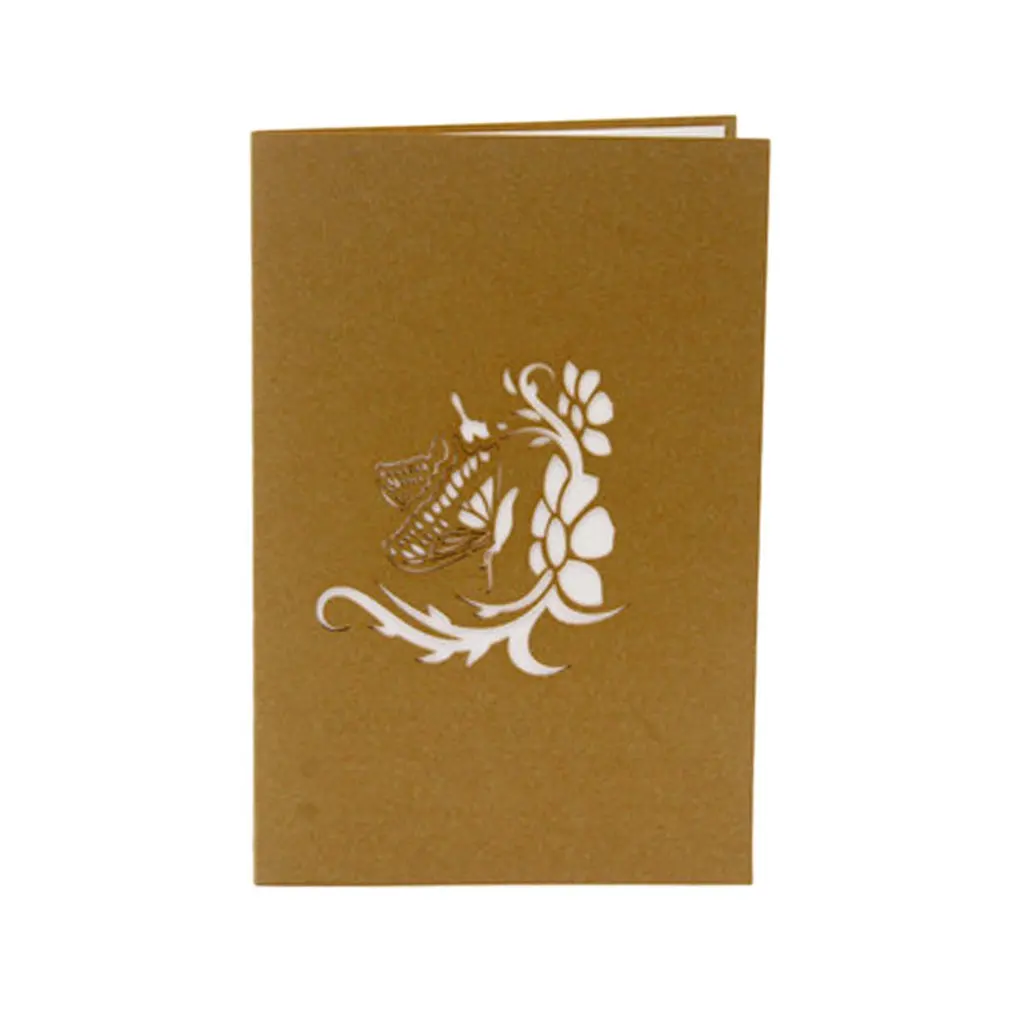 1 шт. всплывающая 3d открытка с музыкальным конвертом лазерная на день рождения