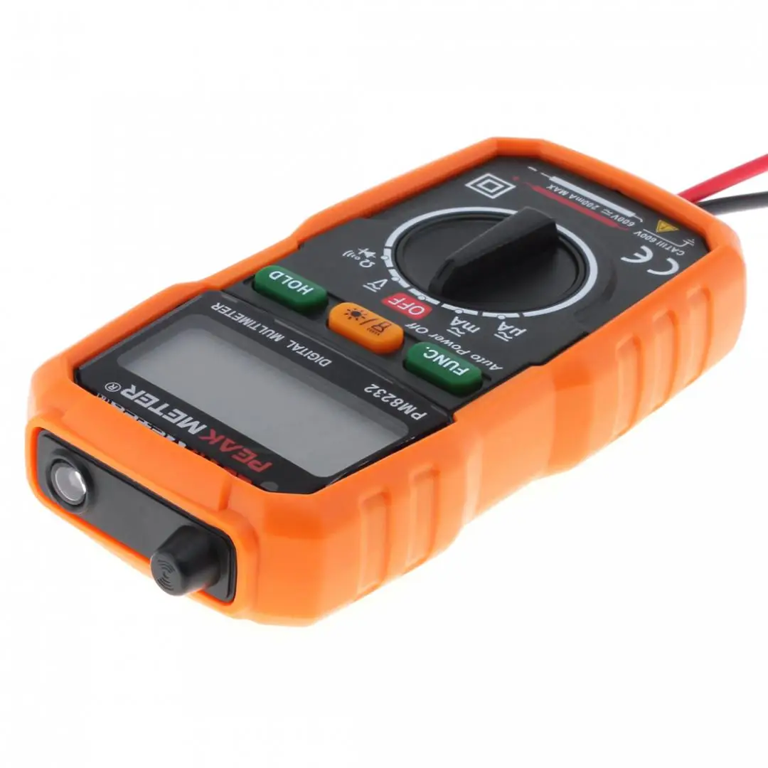 Портативный цифровой мультиметр PM8232 амперметр постоянного/переменного тока с