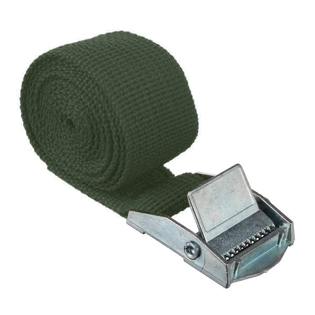 

1M Lashing Strap W/ Buckle Nylon Quick Release Fr Cargo Tie Down Luggage Bag For Vehicles Of Various Sizes