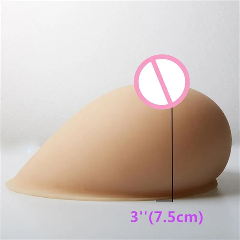 2020 Soft Silicone Breast Forms False Bust Enhancer Fake Boobs Mastectomy Crossdresser Silicone Breasts Strapless Transvestite