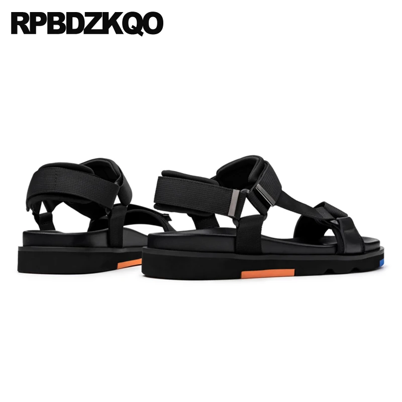 Сандалии-гладиаторы мужские из натуральной кожи роскошные кроссовки в