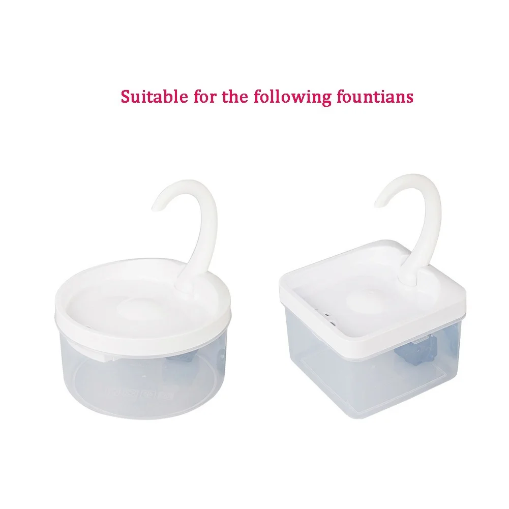 

6 Pack / 12 Pack Pet Dog Cat Water Fountain Filters Activated Carbon Filter for Cat Water Drinking Fountain Pet Water Dispenser