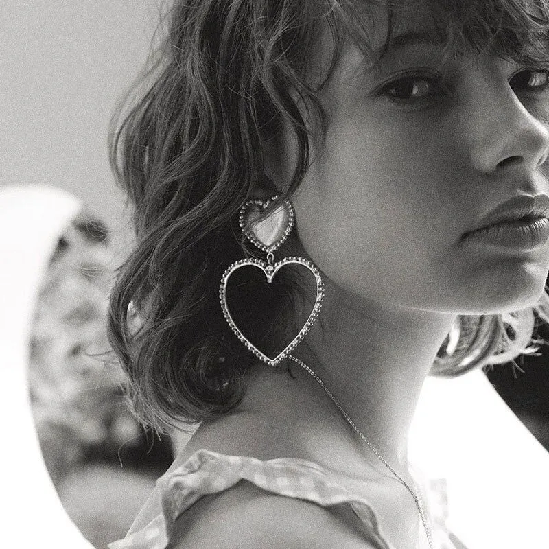 Mamojko модные уличные стильные в стиле панк гипербола большая любовь сердце