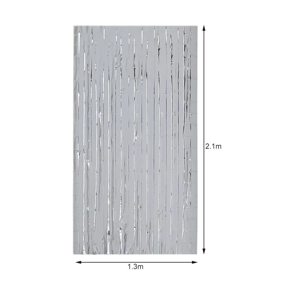 

Aluminum Film Life Saving Blanket Waterproof Disposable Outdoor Military Survival Emergency Blanket First Aid Curtain