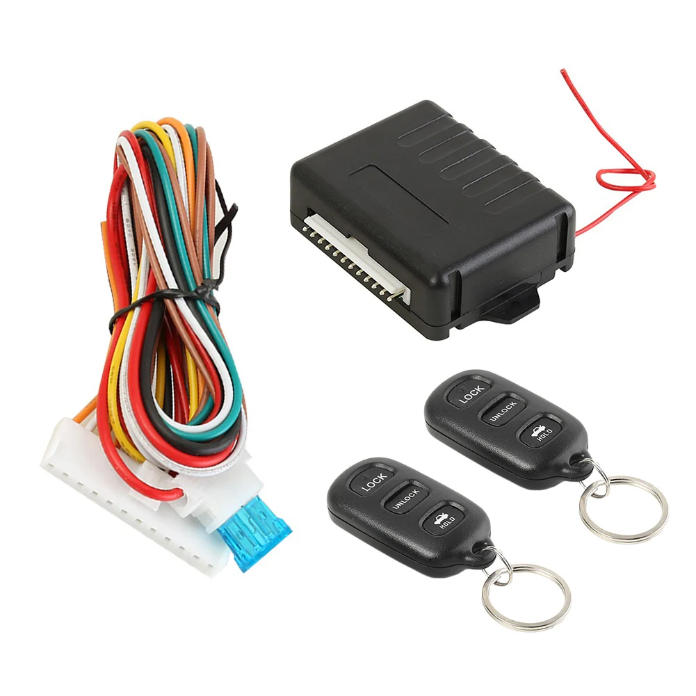 

Universal 410/T126 Vehicle Keyless Entry System 12V Car Remote Central Kit Anti-theft Door Lock with Remote Controllers