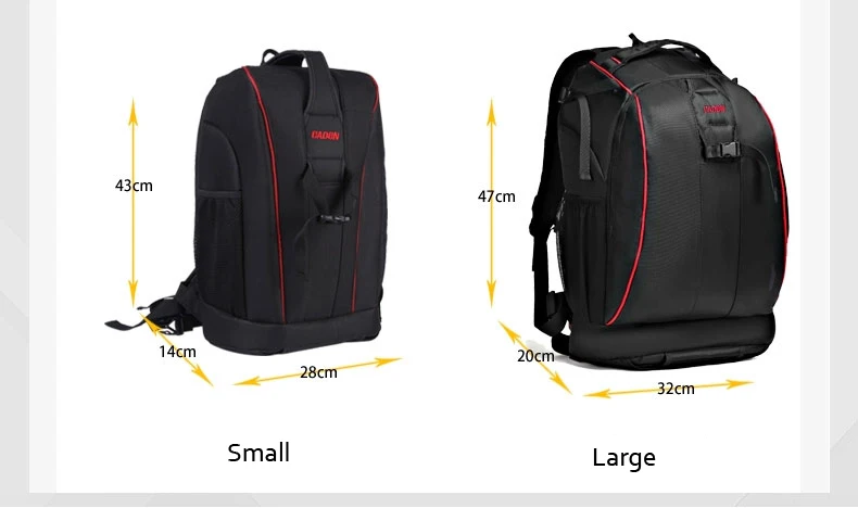 roadfisher large waterproof professional dslr slr camera travel backpack laptop bag insert case fit canon nikon sony pentax lens free global shipping