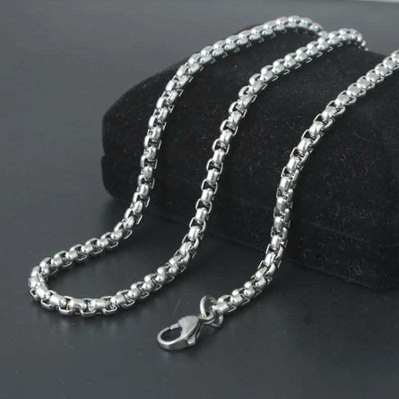 Оптовая продажа ожерелье из нержавеющей стали Мужская Золотая цепочка в стиле