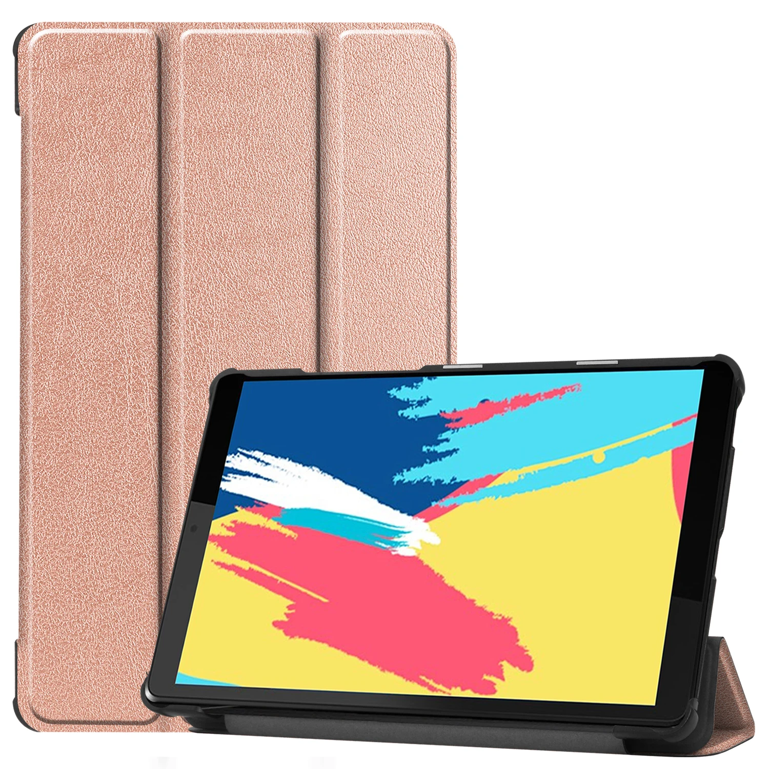 Чехол для планшета из ПУ кожи Lenovo TAB M8 FHD умный чехол подставка с защитой от