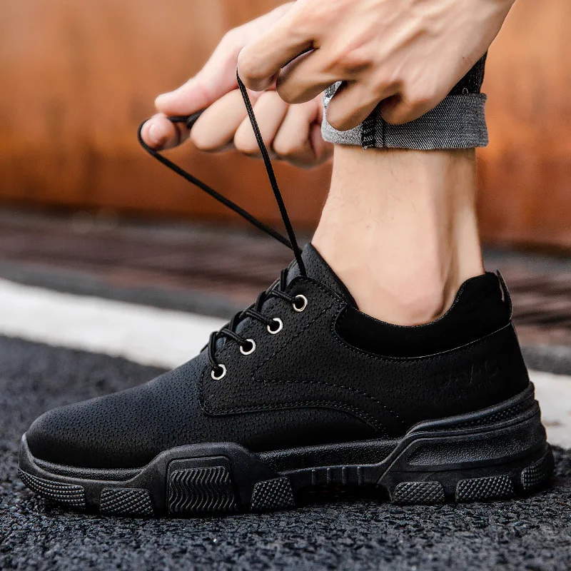 

Men's short Boots Elegant Comfort Sneakers Fashion Classic Autumn Martin boots Man British Tooling Boots Basic Shoes