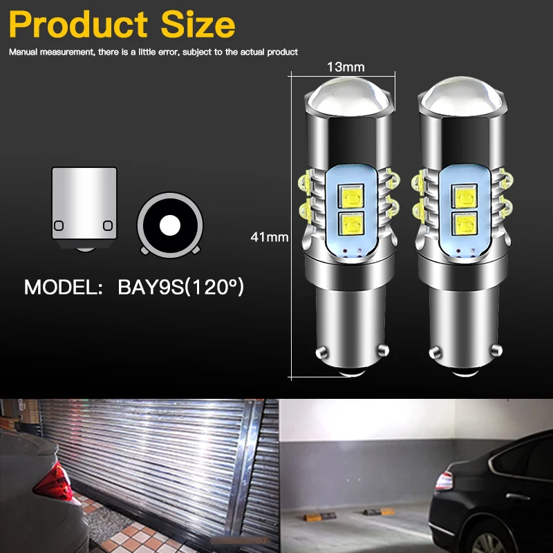 

Фонарь заднего хода H21W BAY9S 64136 для Volvo S60 2010-2018 V90 2016 2017 2018, 2 шт.