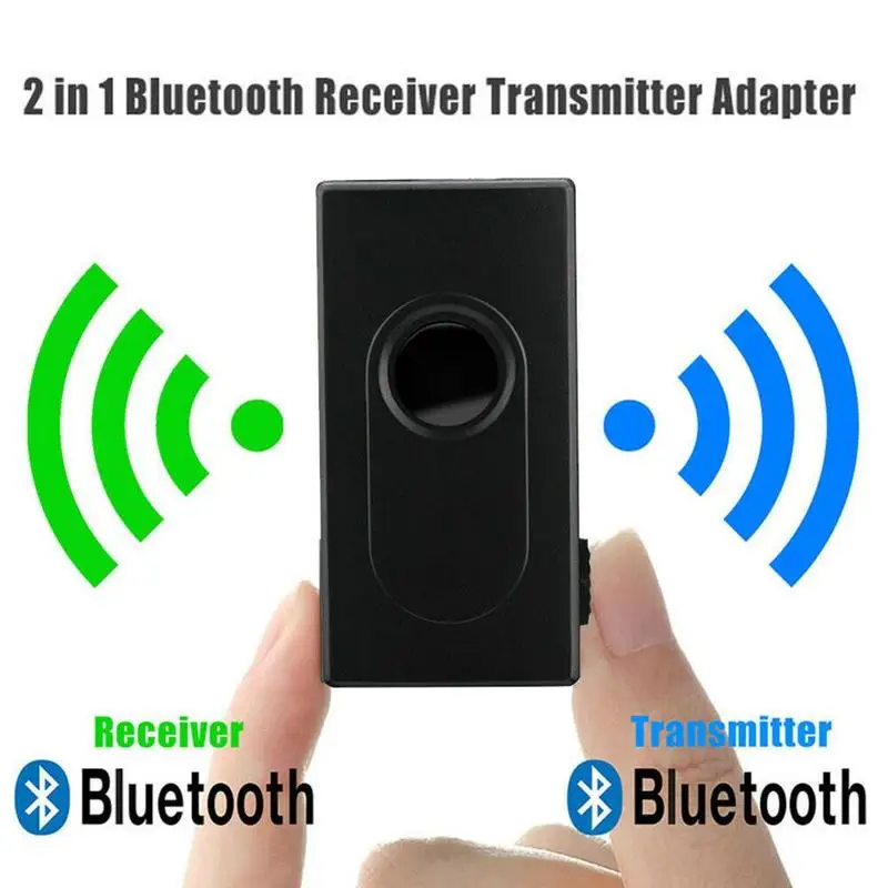 Беспроводной передатчик 2 в 1 с Bluetooth V4.2 и приемником A2DP аудиоадаптер Jack 3 5 мм