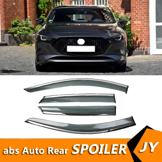 

For Mazda3 2019-2020 Window Visor Vent Shades Sun Rain Deflector Guard For s Auto Accessories 4PCS/SET
