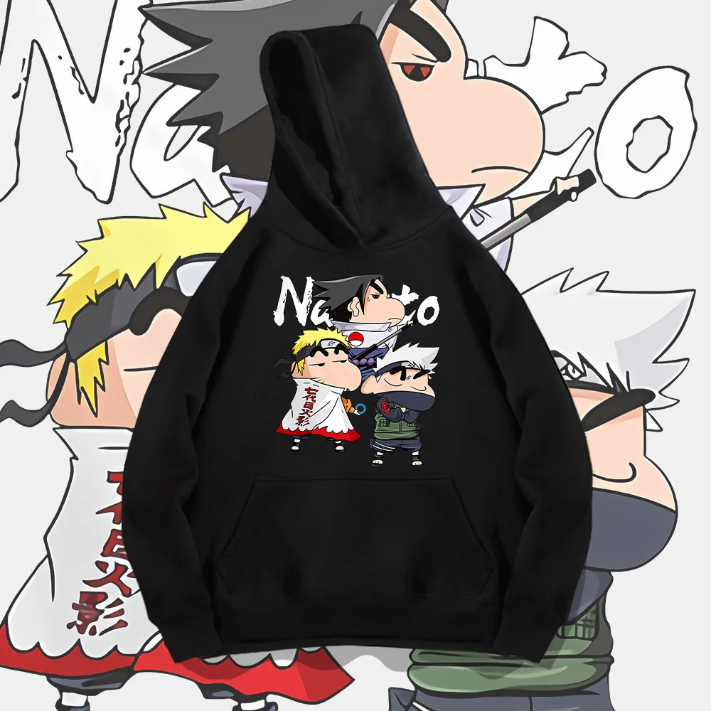 

Naruto Co-branded Sweater Men's and Women's Autumn Clothes Young Students Loose Clothes Japanese Anime Peripheral Jacket