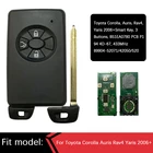 Сменный 3-кнопочный ключ CN007189 для Toyota Corolla Auris Rav4 Yaris 2006 + Smart Key B51EA 0780 PCB P1 94 4D-67 433 МГц 89904-52071