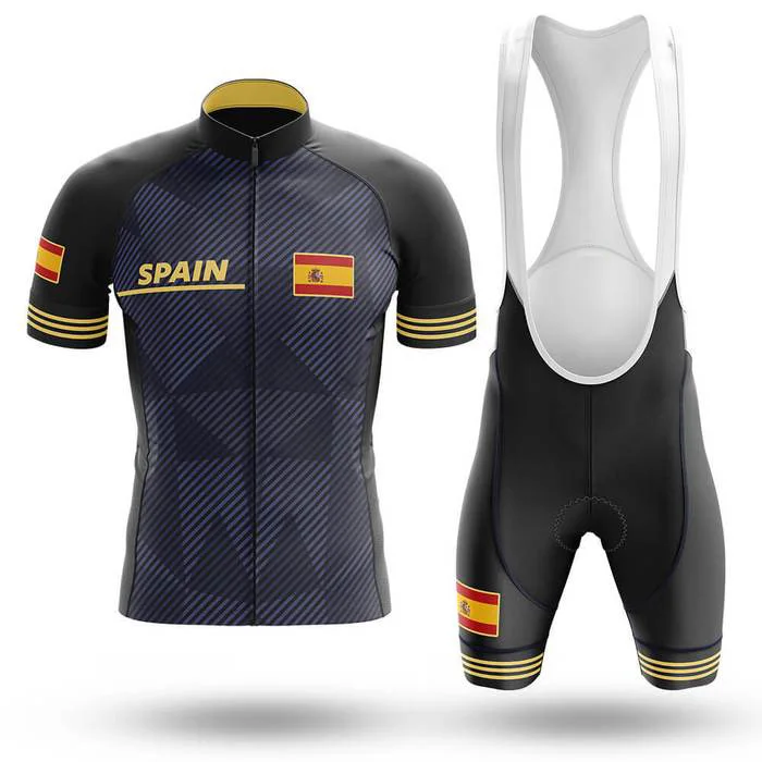 MTB Bicycle Jeresy Spain Jersey Sets summer team Cycling Short Sleeve Bike Shirts Clothing Wear bicicleta sports suits | Спорт и