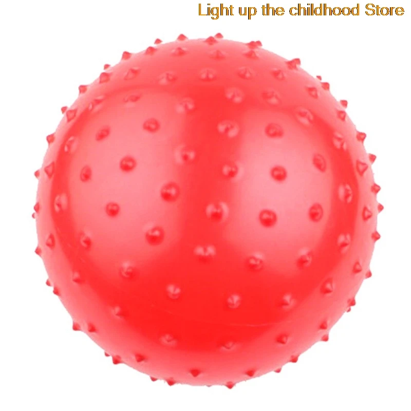 

16cm Kids Inflatable Ball Rubber Toy Baby Cartoon Thorn Large Balloon Developmental Children Ball Interactive Games Toys