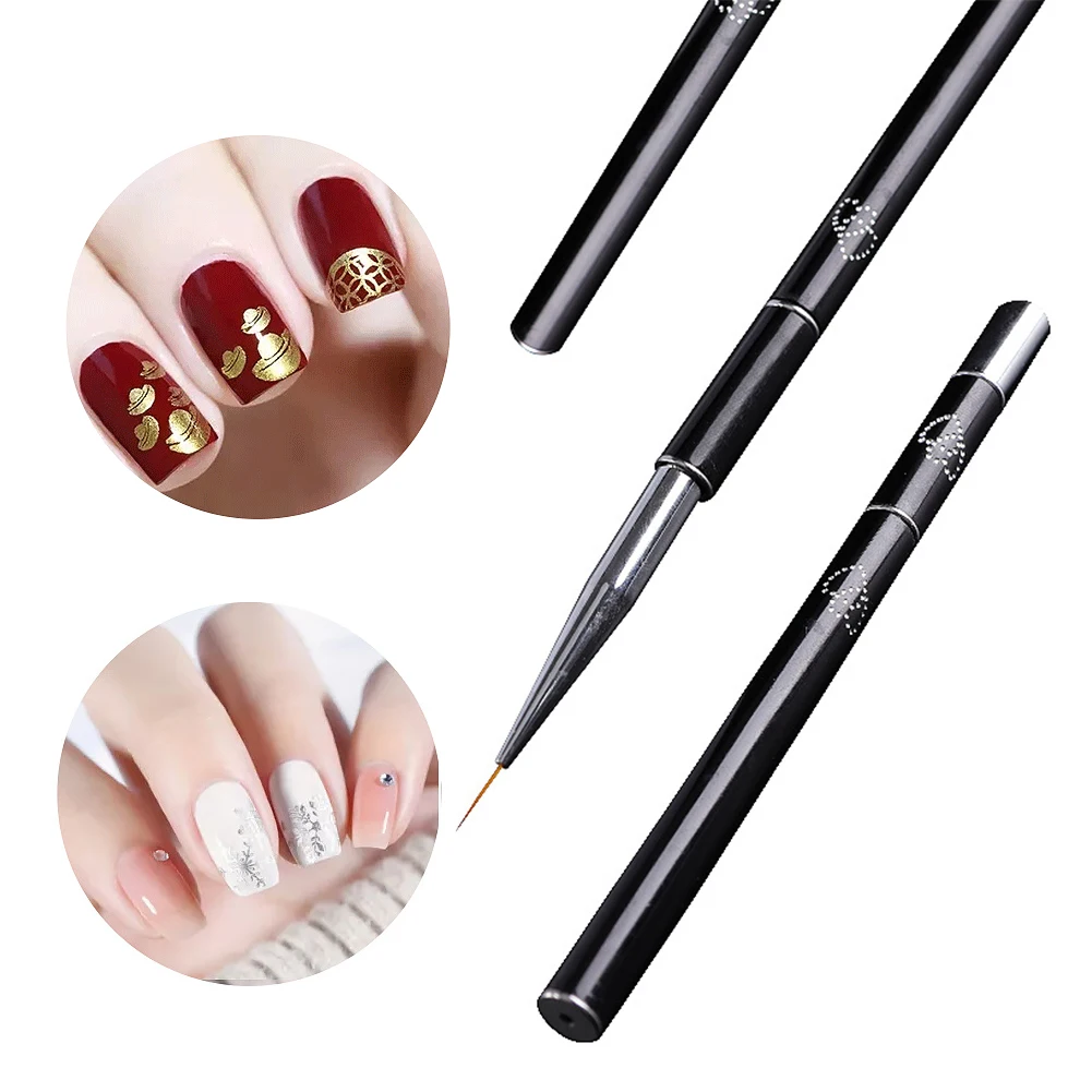 Мягкие волосы салон Рисование металлической ручкой расставить Стразы дизайн